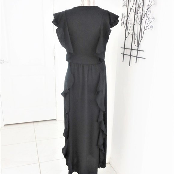 Victoria's Secret Black Ruffle Robe - Picture 9 of 14